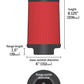 AEM 3 in Short Neck 8 in Element Filter