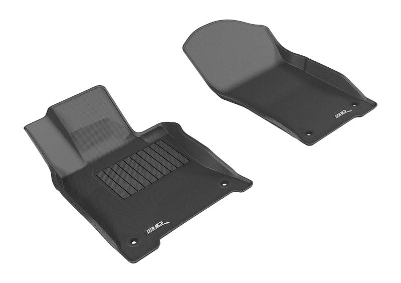 3D MAXpider 2014-2017 Infiniti Q50 Kagu 1st Row Floormat - Black | Too Fast Autoparts | Order Online