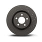 Hawk Talon 2007 Audi Q7 Iron Disc Drilled and Slotted Rear Brake Rotor Set
