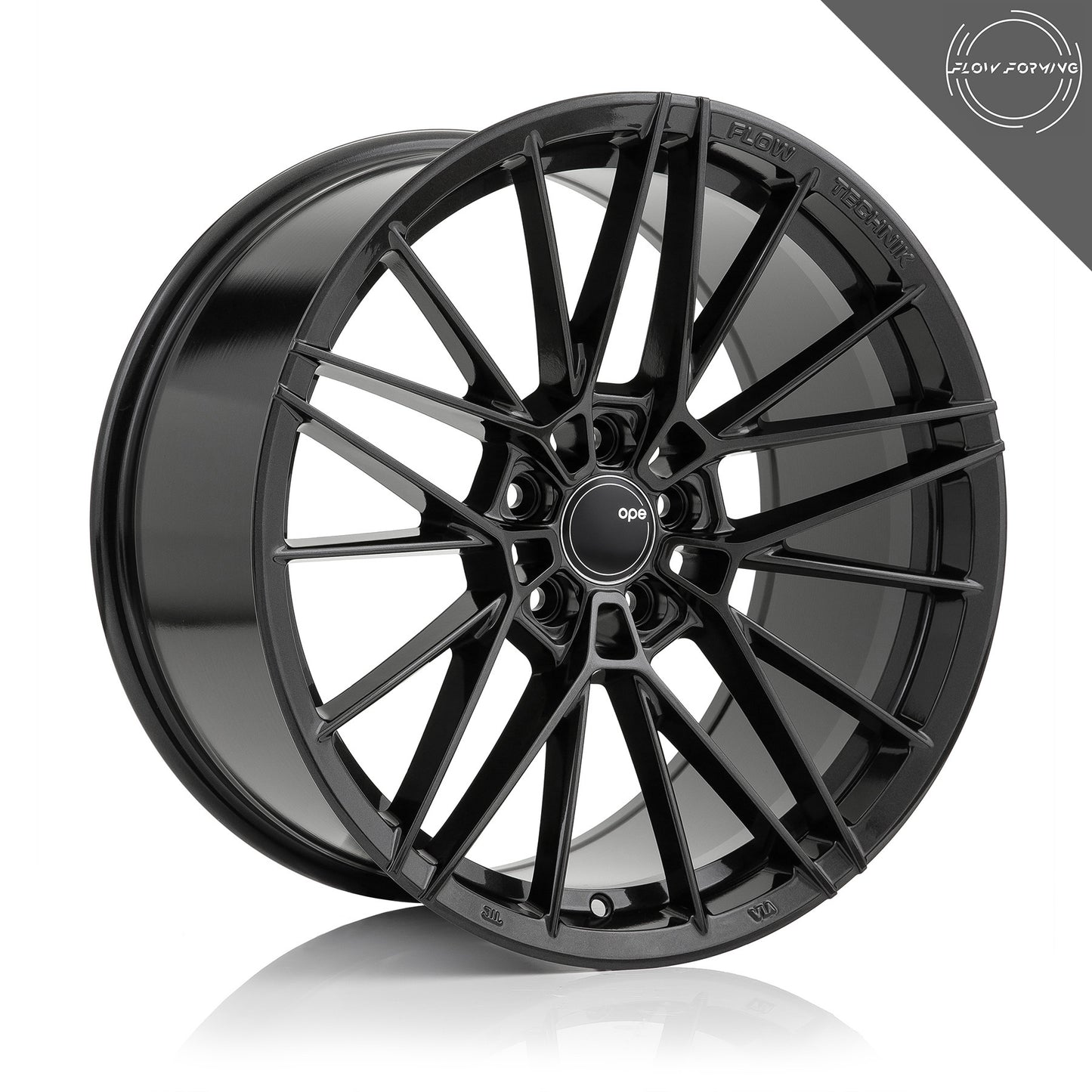OPE Wheels FF03 Style With DIAMOND BLACK Finish | Size - 19x9.5 | PCD - 5x120 | Offset - 35 | Bore - 72.6