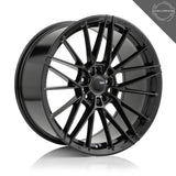 OPE Wheels FF03 Style With DIAMOND BLACK Finish | Size - 19x9.5 | PCD - 5x120 | Offset - 35 | Bore - 72.6
