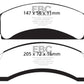 EBC 74-80 Chevrolet C30 (JB8) Yellowstuff Front Brake Pads