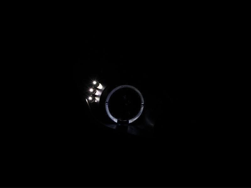 ANZO 2000-2005 Toyota Celica Projector Headlights w/ Halo Black | Too Fast Autoparts | Order Online | Canada & USA Shipping