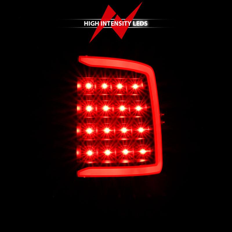ANZO 2009-2018 Dodge Ram 1500 LED Taillight Plank Style Black w/Clear Lens | Too Fast Autoparts | Order Online | Canada & USA Shipping