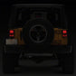 Raxiom 07-18 Jeep Wrangler JK Axial Series Lux LED Tail Lights- Black Housing (Clear Lens)