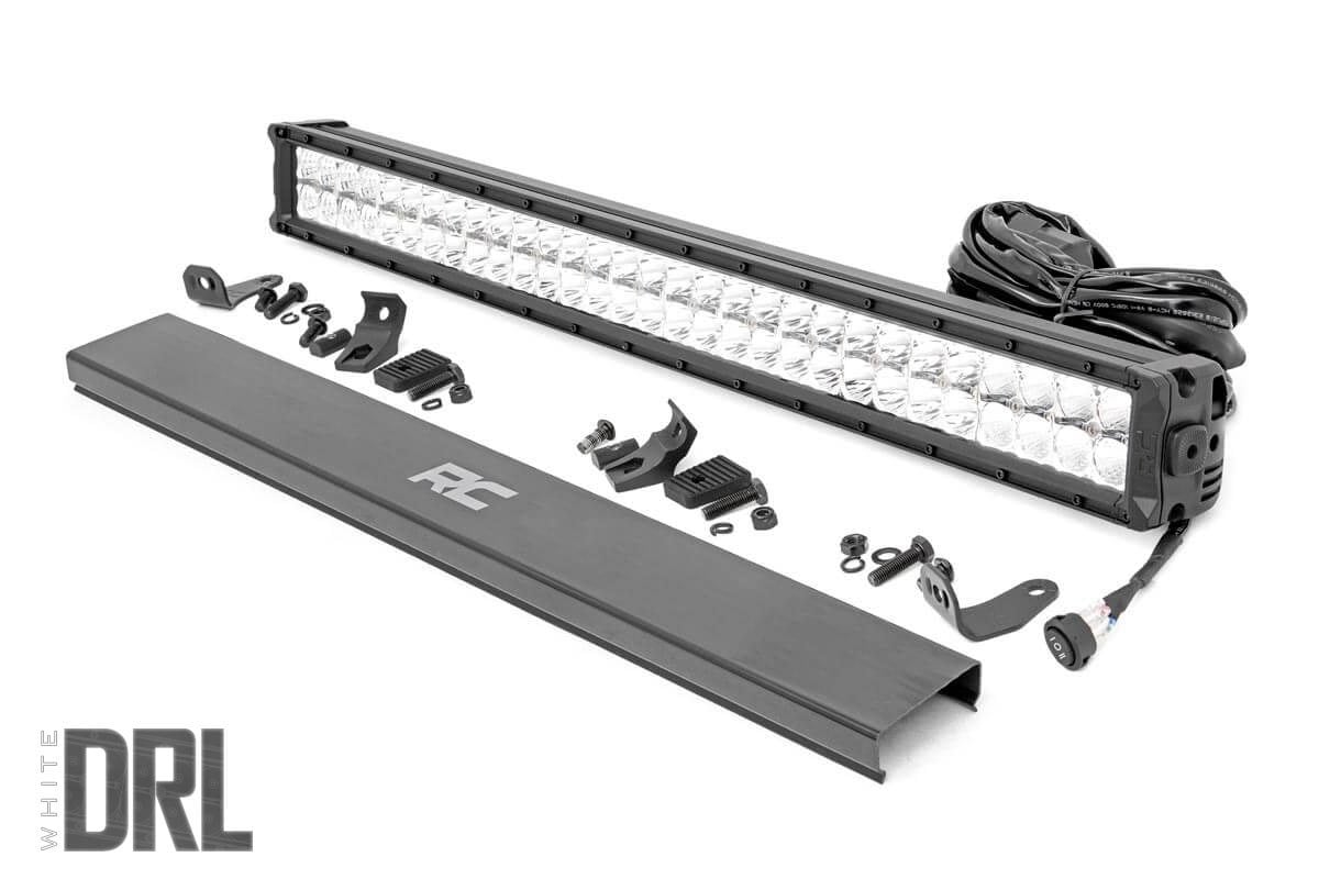 Chrome Series LED Light | 30 Inch | Dual Row | White DRL