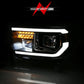 ANZO 2007-2014 Toyota Tundra Projector Light Bar H.L Black Amber(Led High Beam) (Halogen Version) | Too Fast Autoparts | Order Online | Canada & USA Shipping