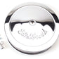 Edelbrock Air Cleaner Pro-Flo Series Round Steel Top Paper Element 14In Dia X 3 75In Dropped Base
