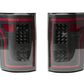 Raxiom 15-17 Ford F-150 LED Tail Lights w/ SEQL Turn Signals- Black Housing (Clear Lens)