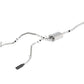 Borla 14 Sierra 1500 C/B S-Type Exh/2.75in Into Dual 2.25in Out 4in Split Rear Exit-Black Chrome