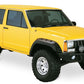 Bushwacker 84-01 Jeep Cherokee Cutout Style Flares 4pc Fits 2-Door Sport Utility Only - Black