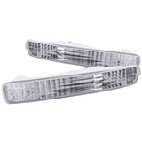 ANZO 1996-1997 Honda Accord Euro Parking Lights Chrome | Too Fast Autoparts | Order Online | Canada & USA Shipping