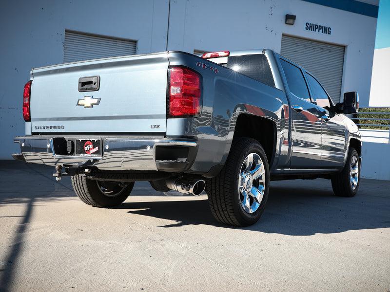 aFe Apollo GT Series 4in 409SS Cat Back Exh System Polished Tip 14-18GM Silverado 1500 V8-6.2L | Too Fast Autoparts | Order Online