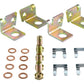 Goodridge 06-13 Chevrolet Corvette Z06/ZR1/Grand Sport Stainless Steel Brake Line Kit