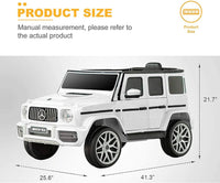 2023 Mercedes Benz G63 AMG 12V G Wagon Kids Ride On Car with Remote Control