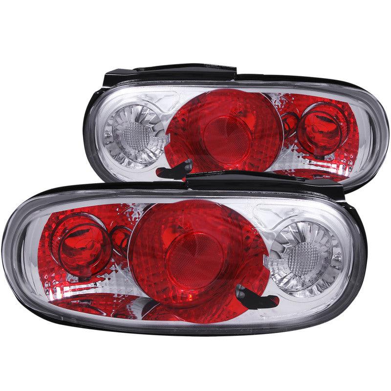 ANZO 1990-1997 Mazda Miata Taillights Chrome | Too Fast Autoparts | Order Online | Canada & USA Shipping