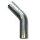 Vibrant 1in OD T304 SS 45 Deg Mandrel Bend 5in Leg Length (2in Centerline Radius)