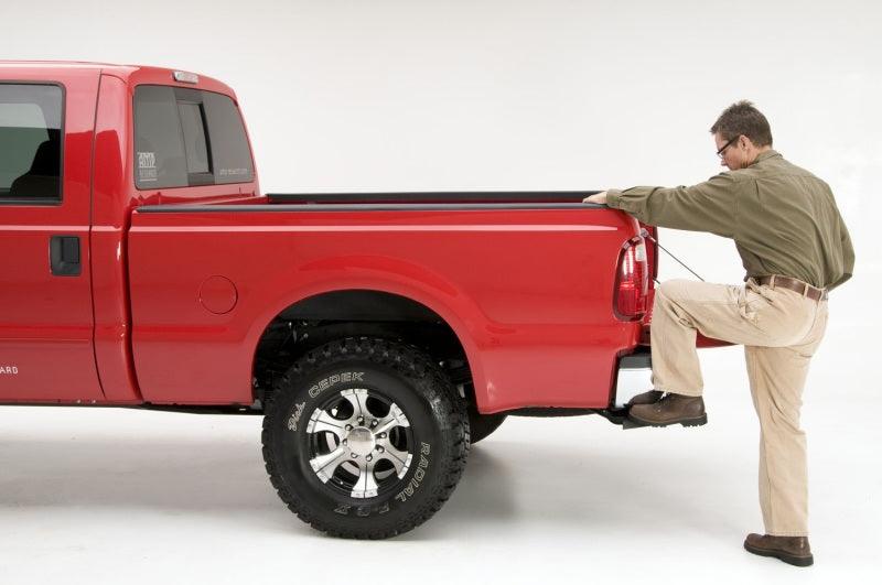 AMP Research 1999-2016 Ford F-250/350/450 BedStep - Black | Too Fast Autoparts | Order Online