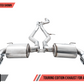 AWE Tuning 2020 Toyota Supra A90 Non-Resonated Touring Edition Exhaust - 5in Chrome Silver Tips