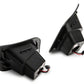 Raxiom 13-18 Dodge RAM 1500 Axial Series LED License Plate Lamps- Smoked