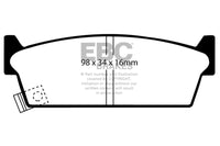 Plaquettes de frein arrière EBC 90-93 Infiniti M30 3.0 Redstuff