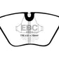 EBC 92-95 BMW M3 3.0 (E36) Redstuff Front Brake Pads