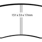 EBC 93-98 Nissan Skyline (R33) 2.5 GTS Greenstuff Front Brake Pads