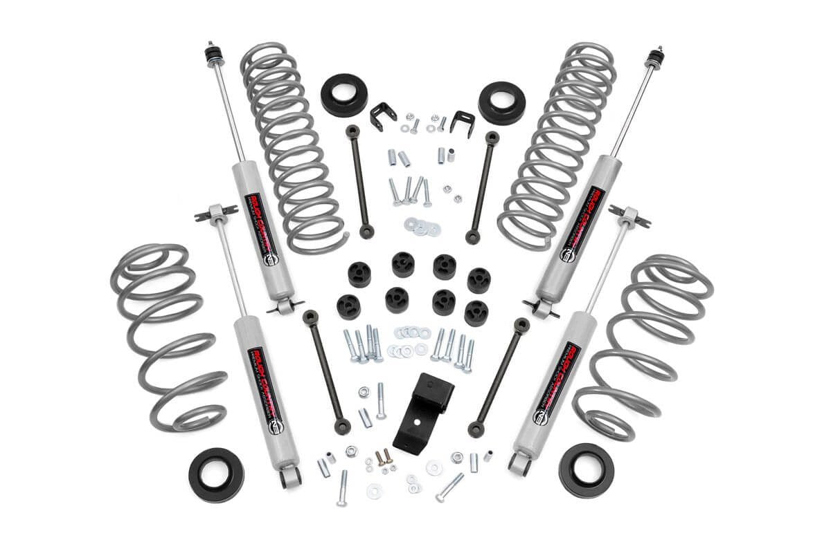 3.25 Inch Lift Kit | 4 Cyl | Jeep Wrangler TJ 4WD (2003-2006)