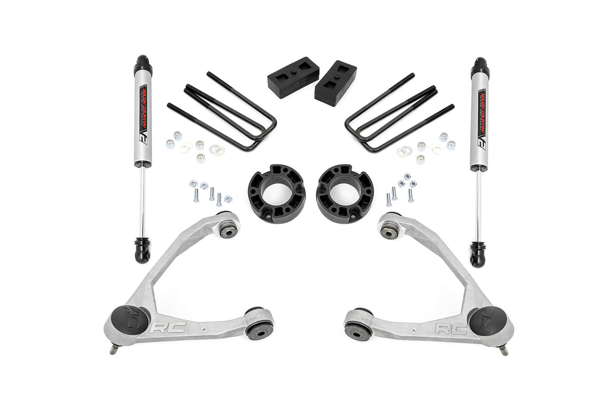 3.5" Lift Kit | Cast Steel | V2 | Chevy/GMC 1500 (07-16)