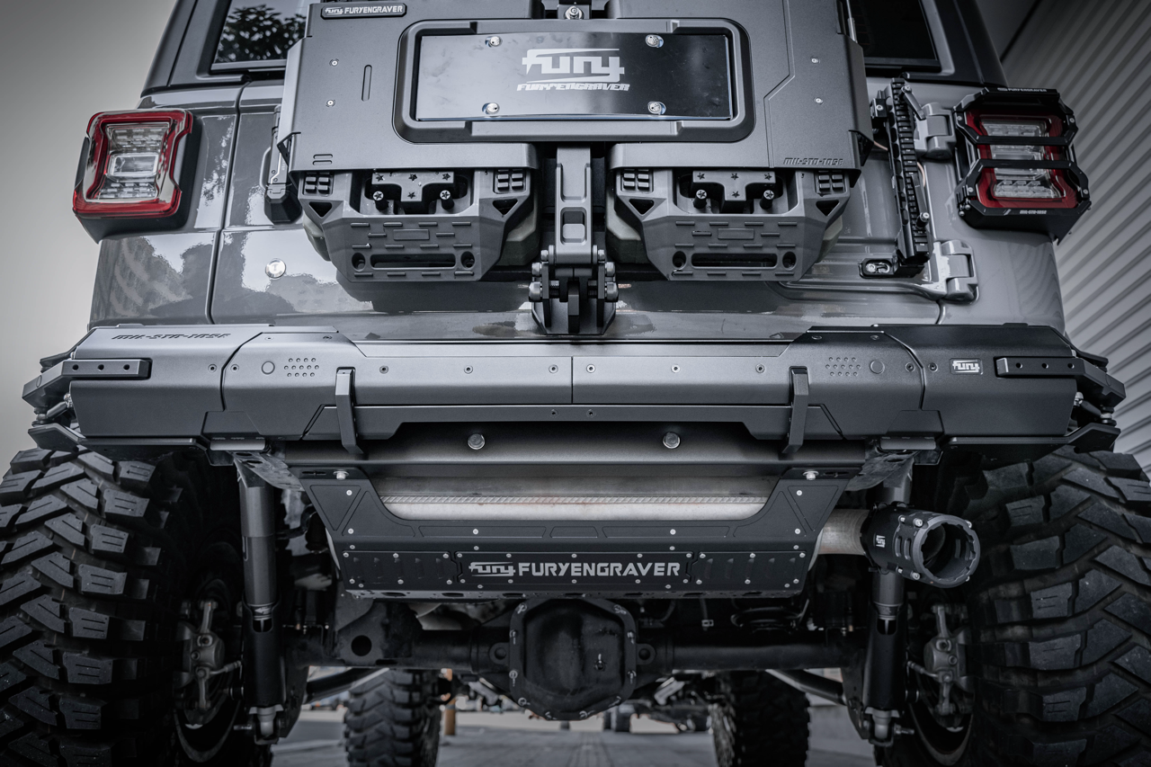 FuryGravity JL REAR BUMPER,GEN 3.0 - Grille Guards & Bull Bars - DW-JW-FG-1302-04