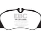 EBC 09-12 Porsche 911 (997) (Cast Iron Rotor only) 3.6 Carrera 2 Yellowstuff Front Brake Pads