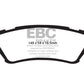 EBC 15+ Ford F150 2.7 Twin Turbo (2WD) Greenstuff Rear Brake Pads