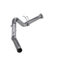 MBRP 11-16 Ford F250/350/450 6.7L 4in Filter Back Single Exit Aluminized Steel No Muffler