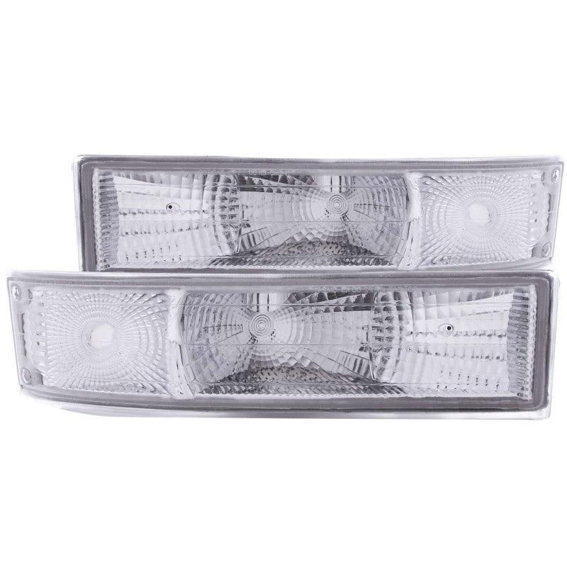 ANZO 1995-2005 Chevrolet Astro Van Euro Parking Lights Chrome | Too Fast Autoparts | Order Online | Canada & USA Shipping
