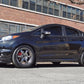 Rally Armor 13-19 Ford Fiesta ST Black UR Mud Flap w/White Logo