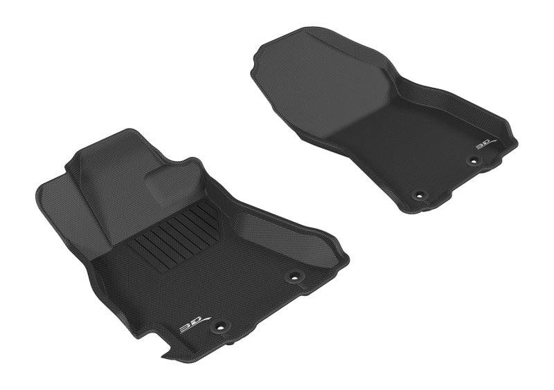 3D MAXpider 2015-2019 Subaru Legacy/Outback Kagu 1st Row Floormat - Black | Too Fast Autoparts | Order Online