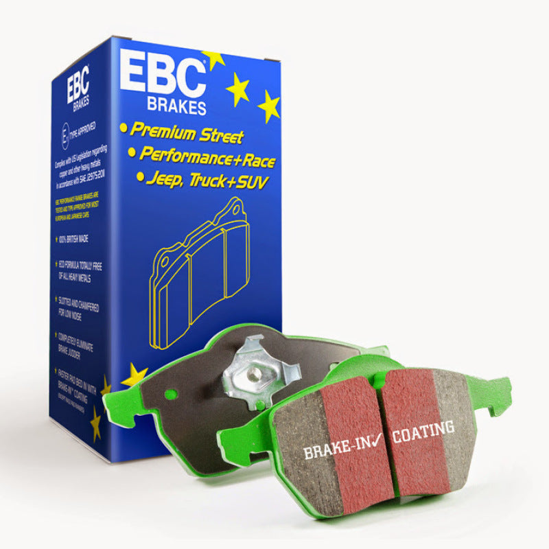 EBC 02 Cadillac Escalade 5.3 (Akebono rear caliper) Greenstuff Front Brake Pads