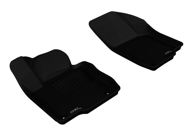 3D MAXpider 2012-2019 Volkswagen Passat Kagu 1st Row Floormat - Black | Too Fast Autoparts | Order Online