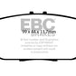 EBC 06-15 Mazda Miata MX5 2.0 Redstuff Rear Brake Pads