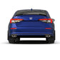 Rally Armor 22-26 Honda Civic/Civic Si/Sport Black UR Mud Flap w/White Logo