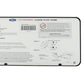 Ford Racing Ford Performance Slim License Plate Frame - Black Stainless Steel