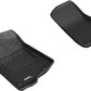 3D MAXpider 2018-2020 Jeep Wrangler JL Sport/Gladiator Jt Kagu 1st Row Floormat - Black