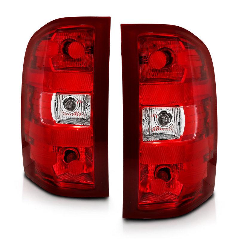 ANZO 2007-2013 Chevy Silverado Taillight Red/Clear Lens (OE Replacement) | Too Fast Autoparts | Order Online | Canada & USA Shipping