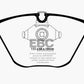 EBC 08-10 BMW M3 4.0 (E90) Redstuff Front Brake Pads