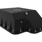 aFe Transmission Pan (Black); Ford Diesel Trucks 03-10 V8-6.0/6.4L (td)