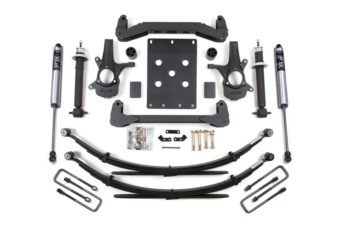 4 Inch Lift Kit | Chevy Silverado or GMC Sierra 1500 (07-13) 2WD