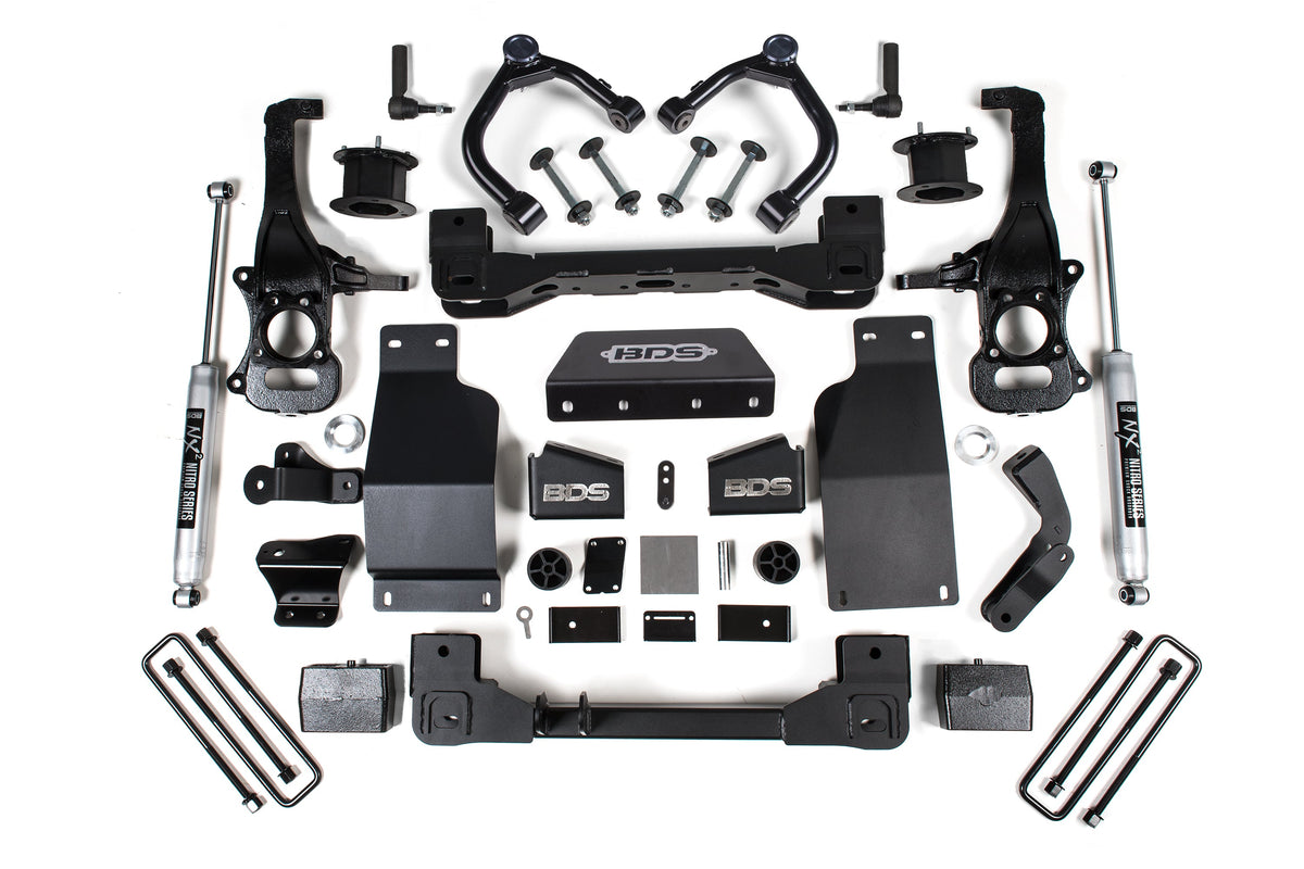 4 Inch Lift Kit | Chevy Trail Boss or GMC AT4 1500 (20-24) 4WD | Diesel