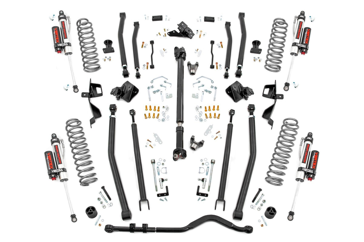 4 Inch Lift Kit | Long Arm | Vertex | Jeep Wrangler JL 4WD (18-23)