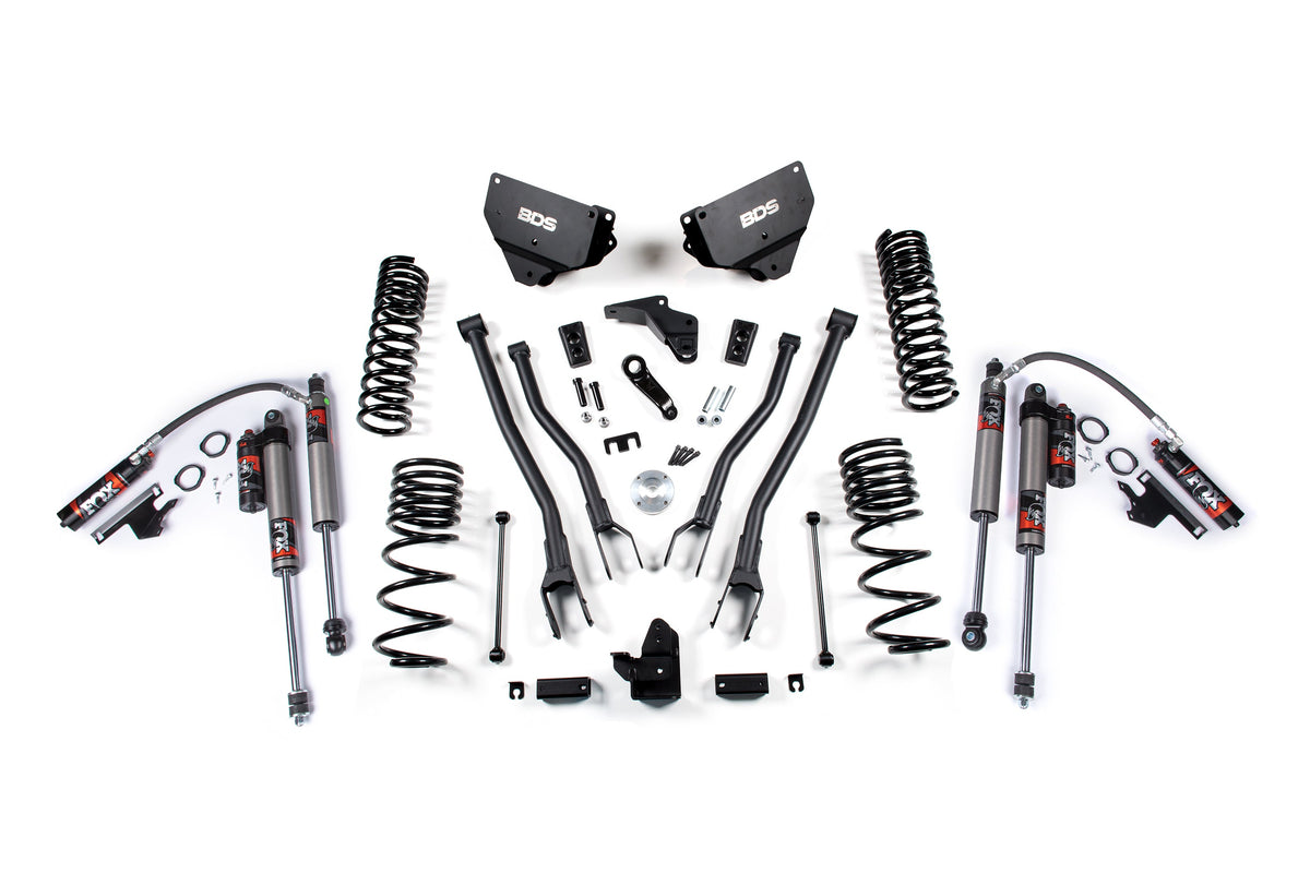 4 Inch Lift Kit w/ 4-Link | Ram 2500 (14-18) 4WD | Gas