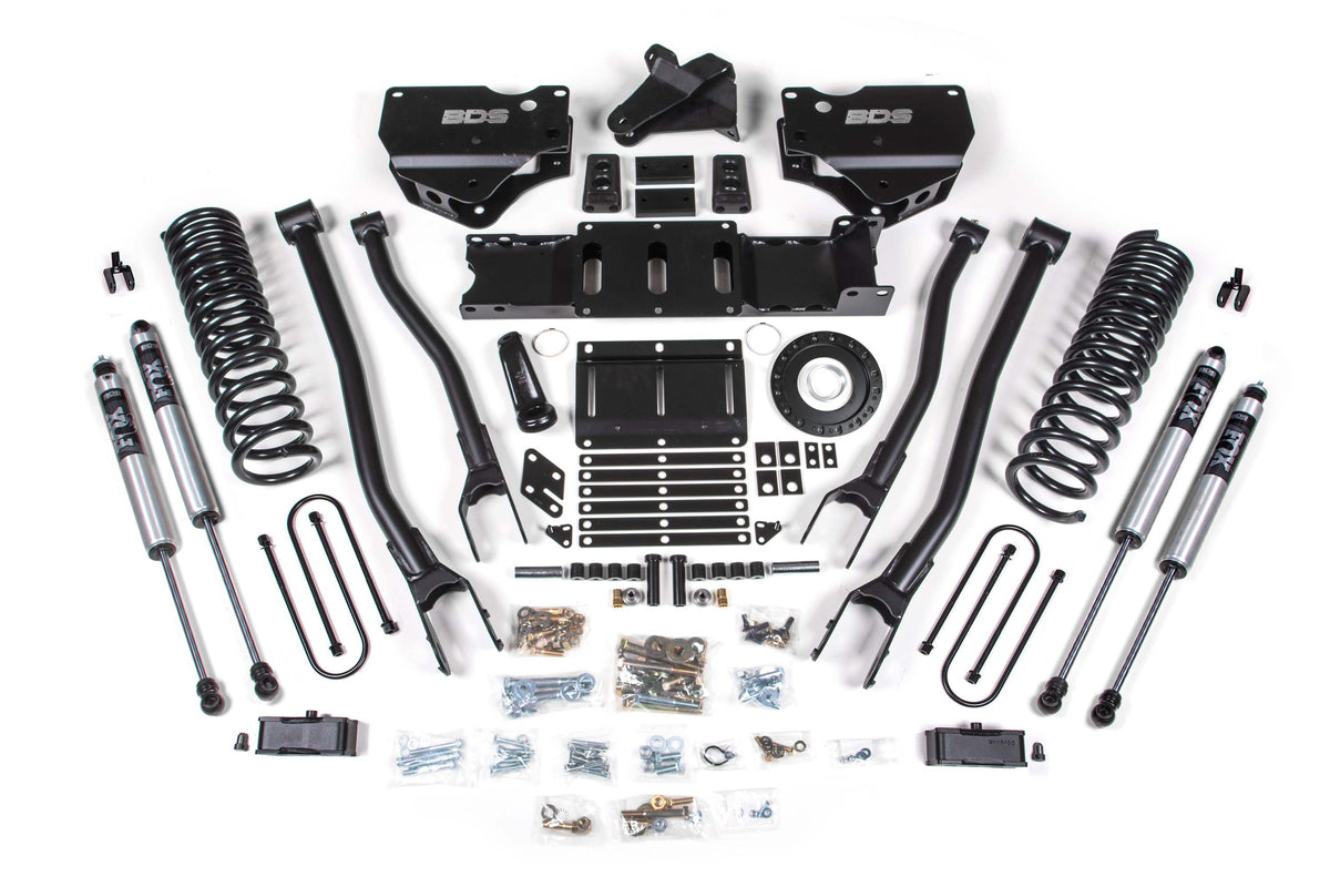 4 Inch Lift Kit w/ 4-Link | Ram 3500 (19-24) 4WD | Diesel